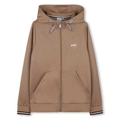 CARDIGAN A CAPUCHE
