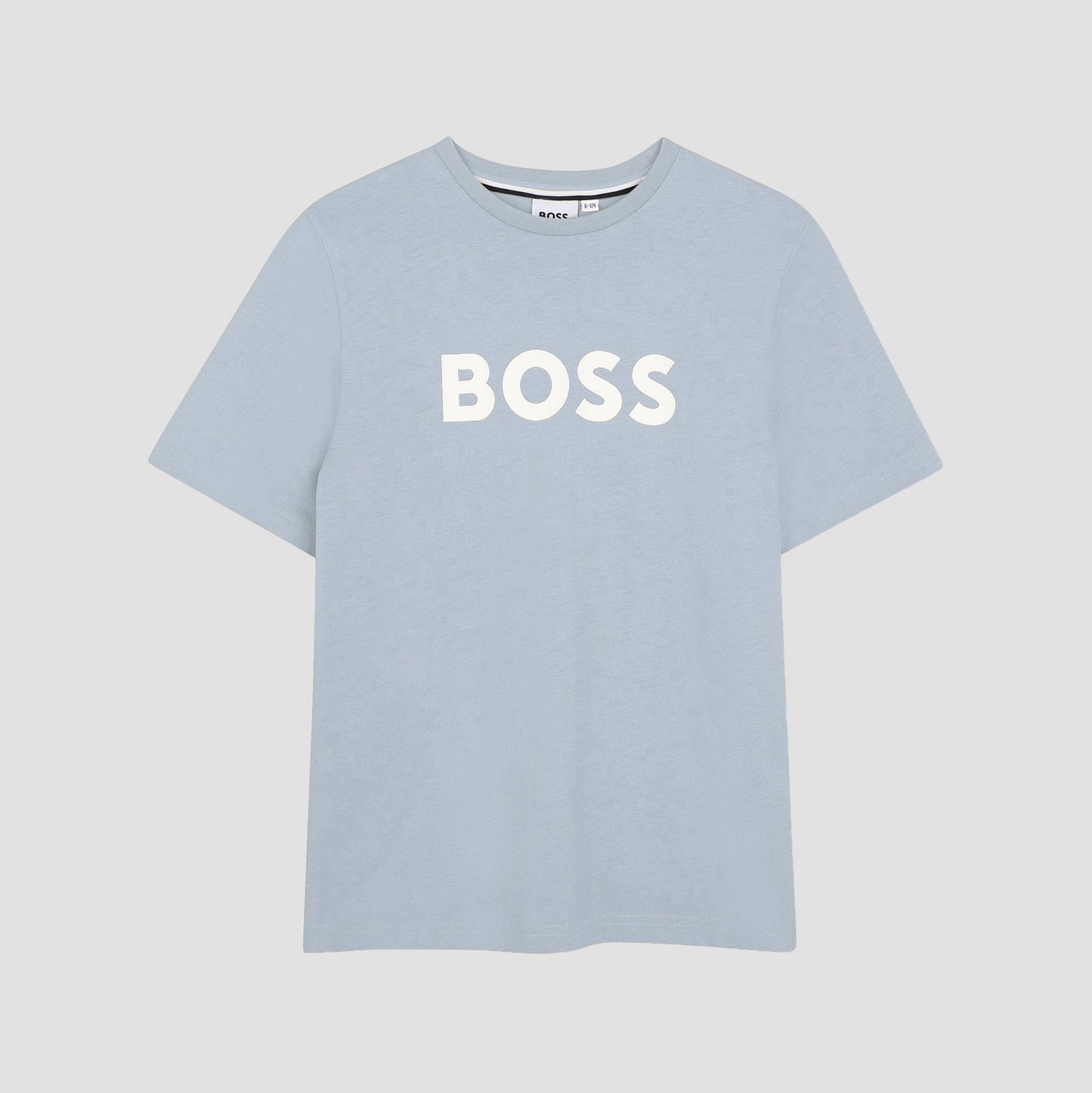 男童浅蓝色Logo棉T恤