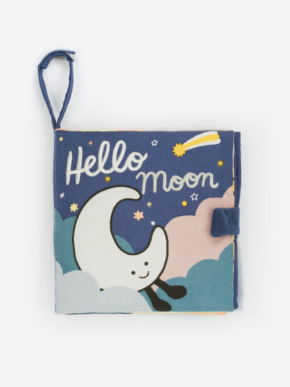 蓝色“Hello Moon”布书