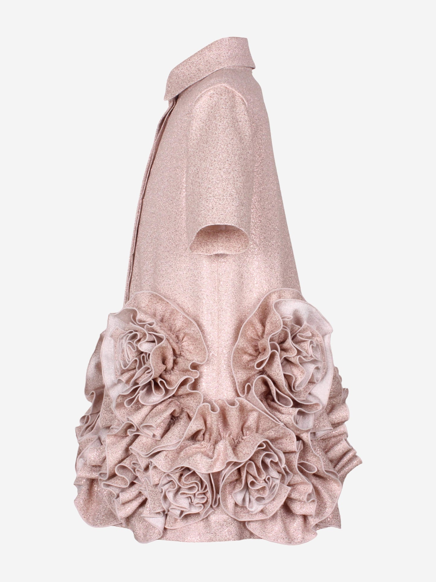 Jessie And James Girls Dream On Frilly Flower Dress in Pink