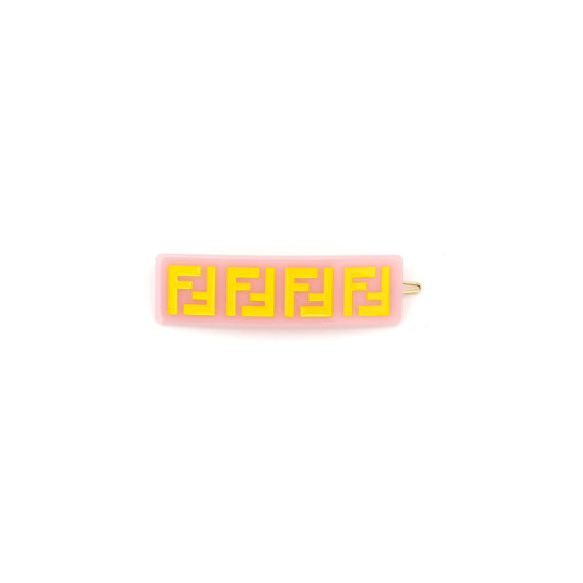女童粉色Logo发夹
