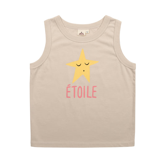 儿童白色棉背心