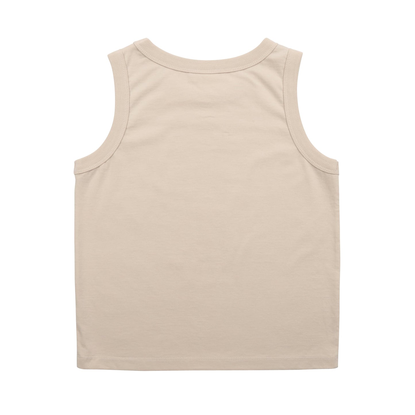 儿童白色棉背心