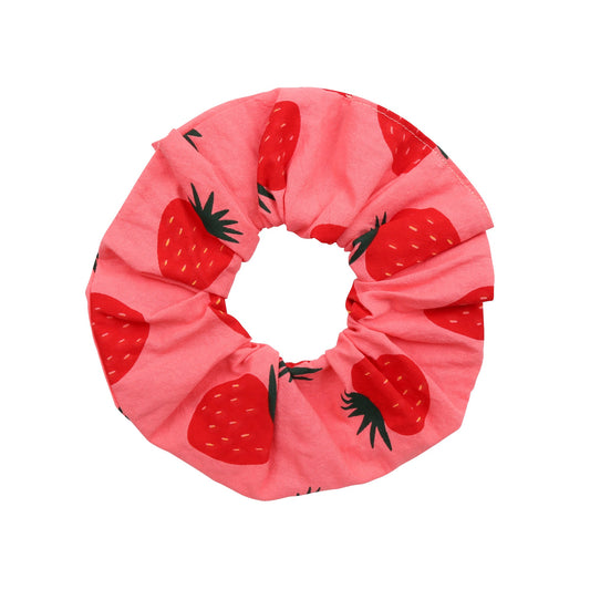 女童粉色草莓发圈