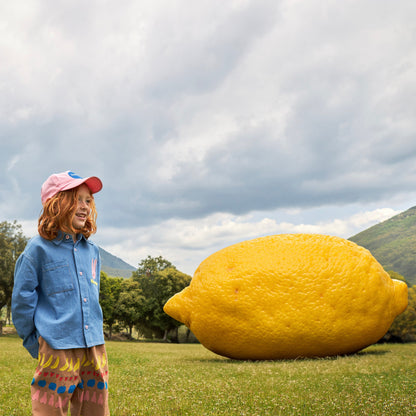 女童粉色Logo棒球帽