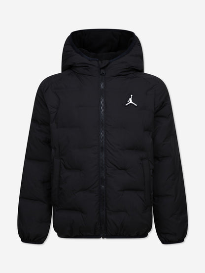 Jordan Kids Welded Jordan Puffer Jacket in Black