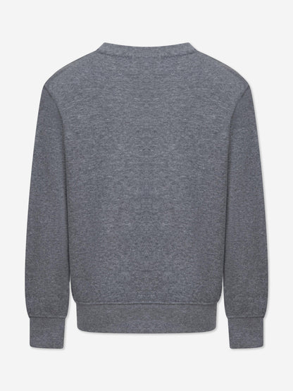 Jordan Boys Brooklyn Fleece Essential Sweatshirt in Grey
