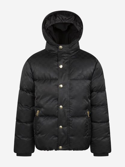 Kids 23 Jacquard Jacket in Black