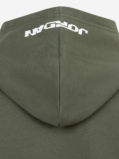 Boys MJ Flight Hoodie in Green