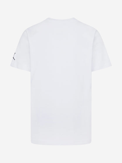 Boys Sport Logo T-Shirt in White