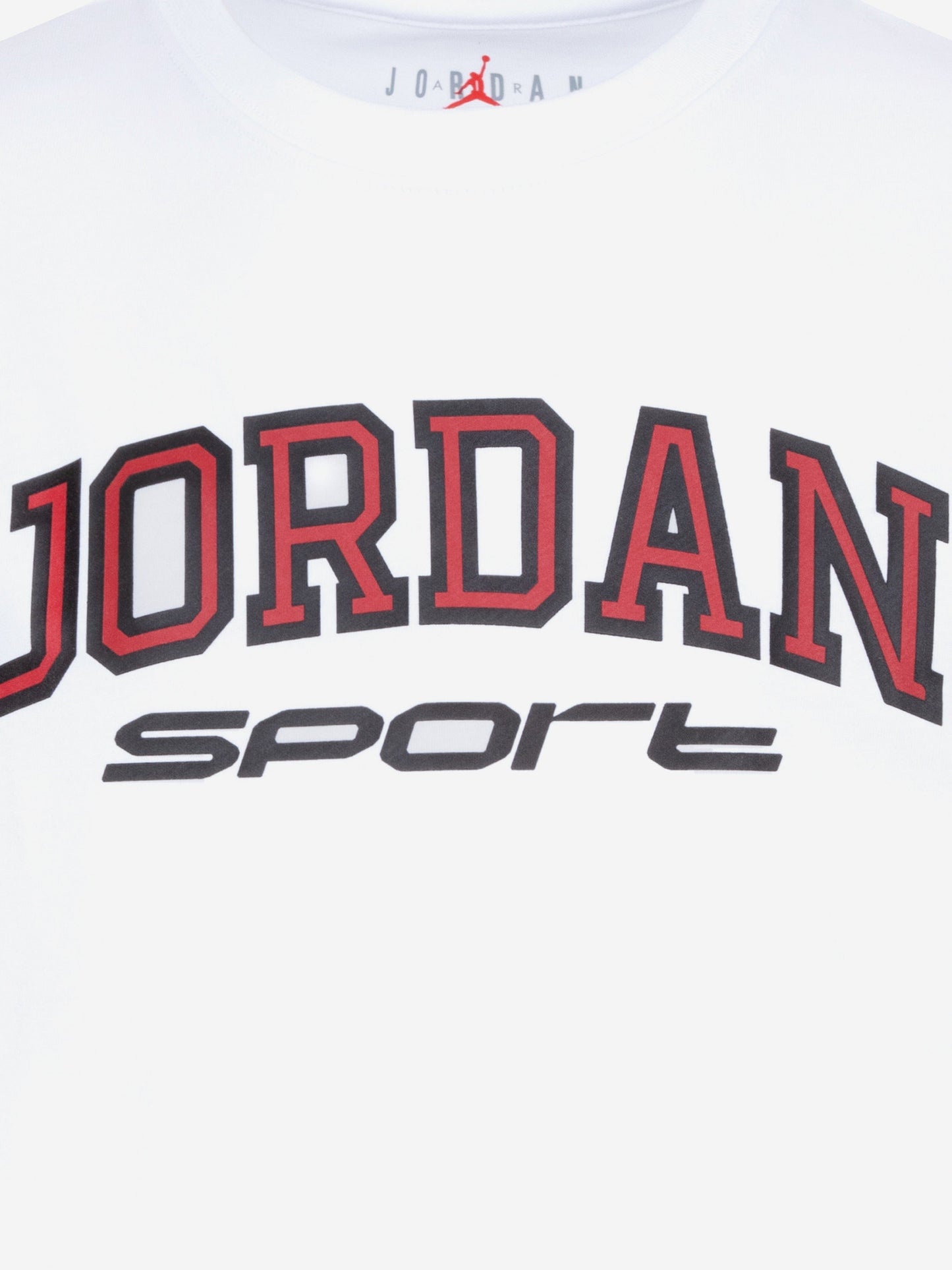 Boys Sport Logo T-Shirt in White