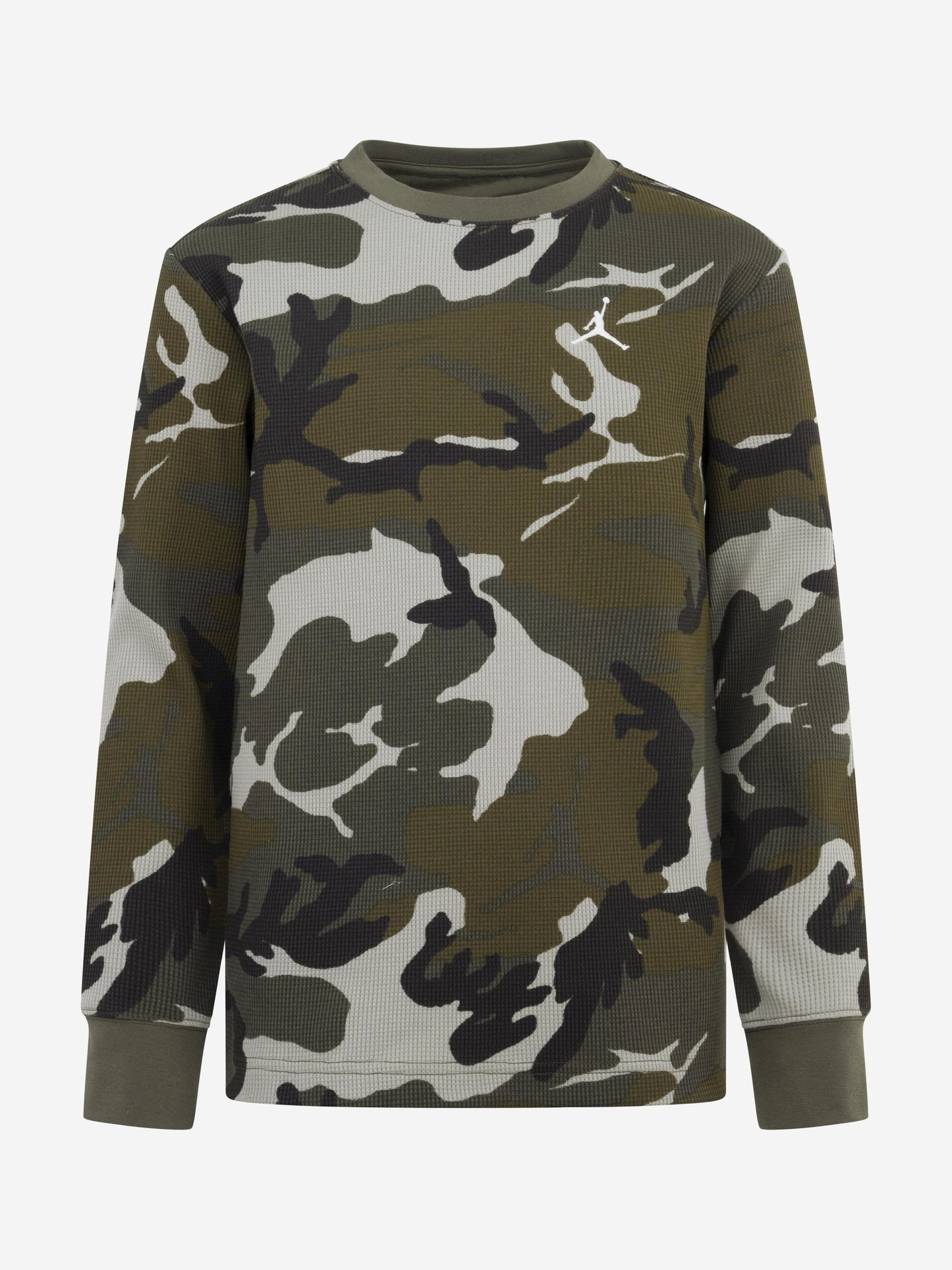 Boys MJ Brooklyn Camo T-Shirt in Green