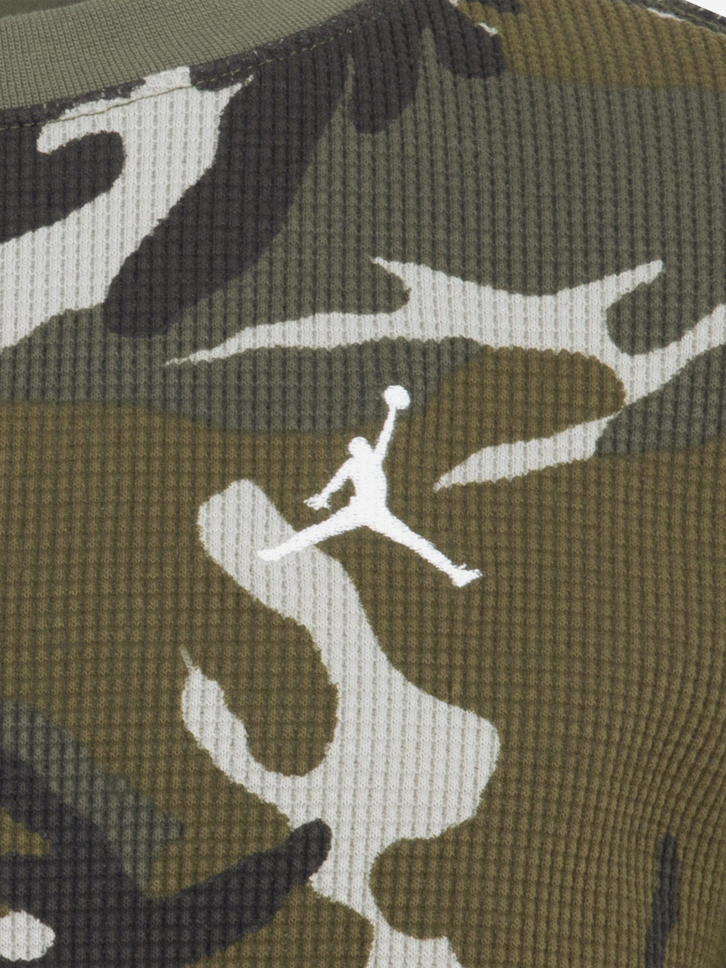 Boys MJ Brooklyn Camo T-Shirt in Green