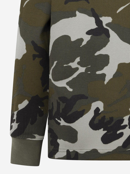 Boys MJ Brooklyn Camo T-Shirt in Green