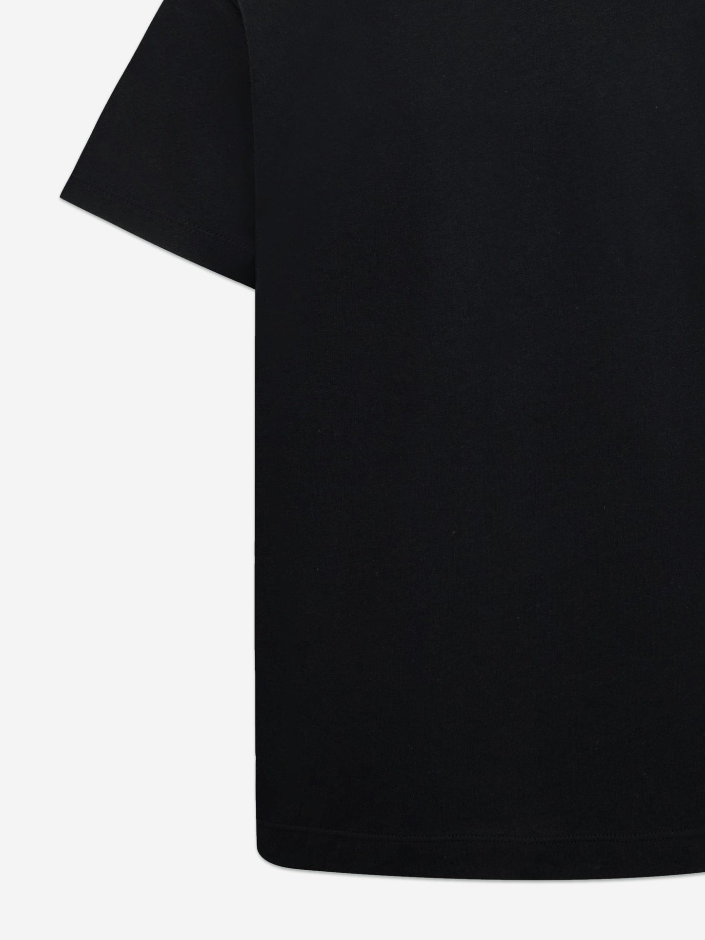 Girls JM Push Through T-Shirt in Black