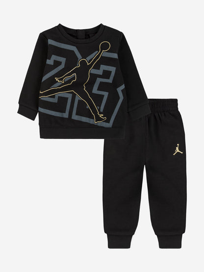 Boys See Me Shine Tracksuit in Black