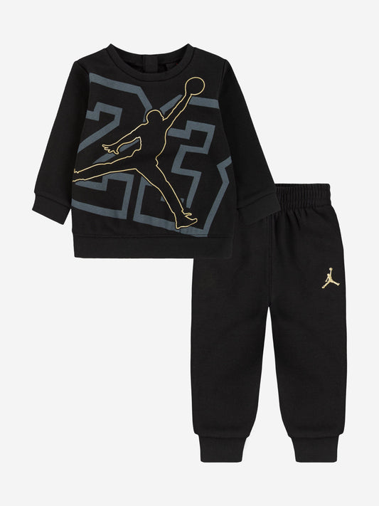 Boys See Me Shine Tracksuit in Black