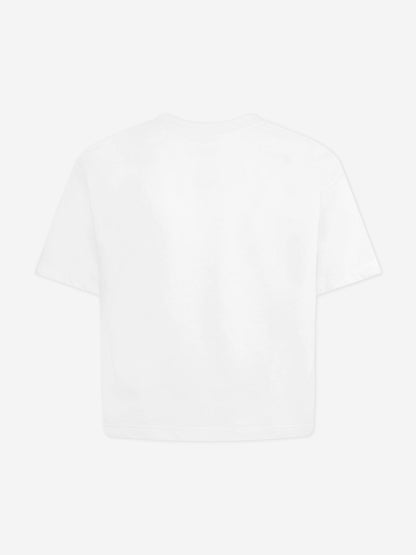 Girls Logo T-Shirt in White