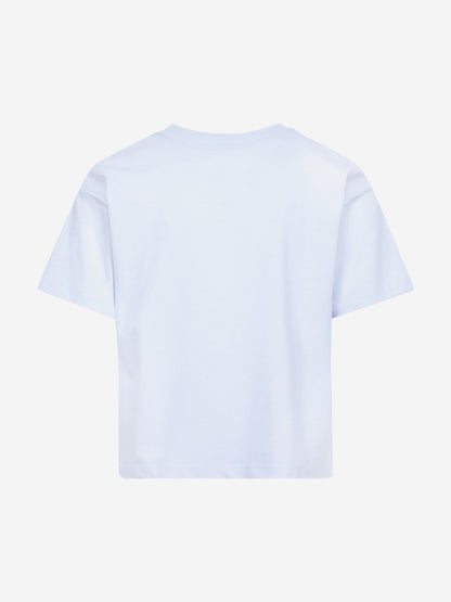 Girls Logo T-Shirt in Grey