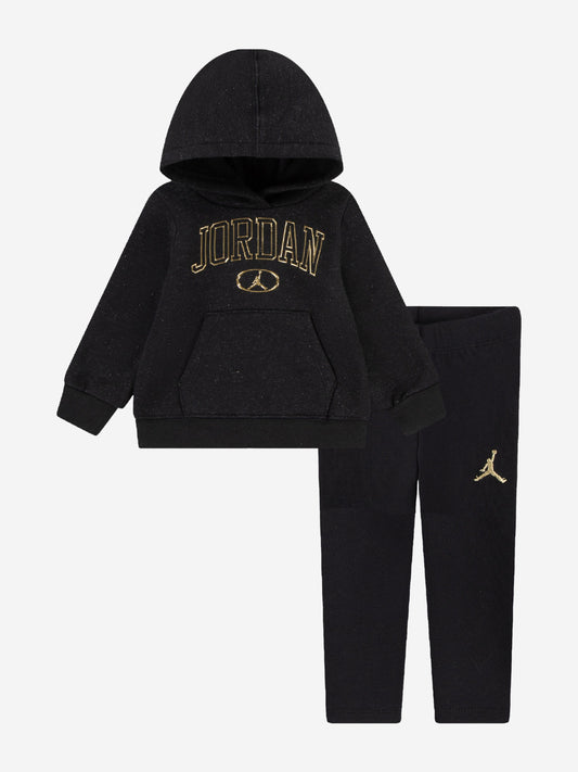 Girls See Me Shine Legging Set in Black