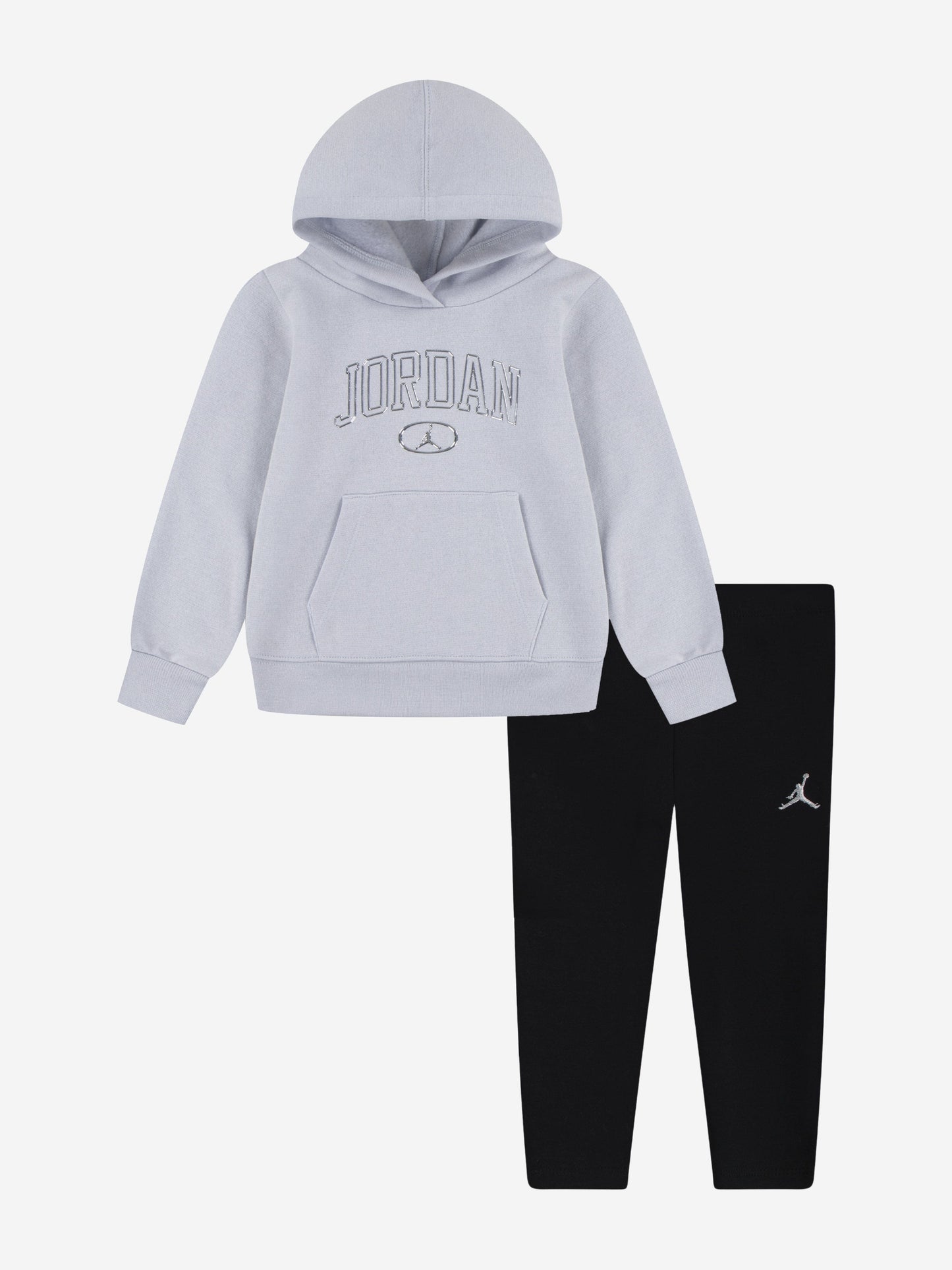Girls See Me Shine Legging Set in Grey