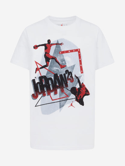 Boys 3peat T-Shirt in White
