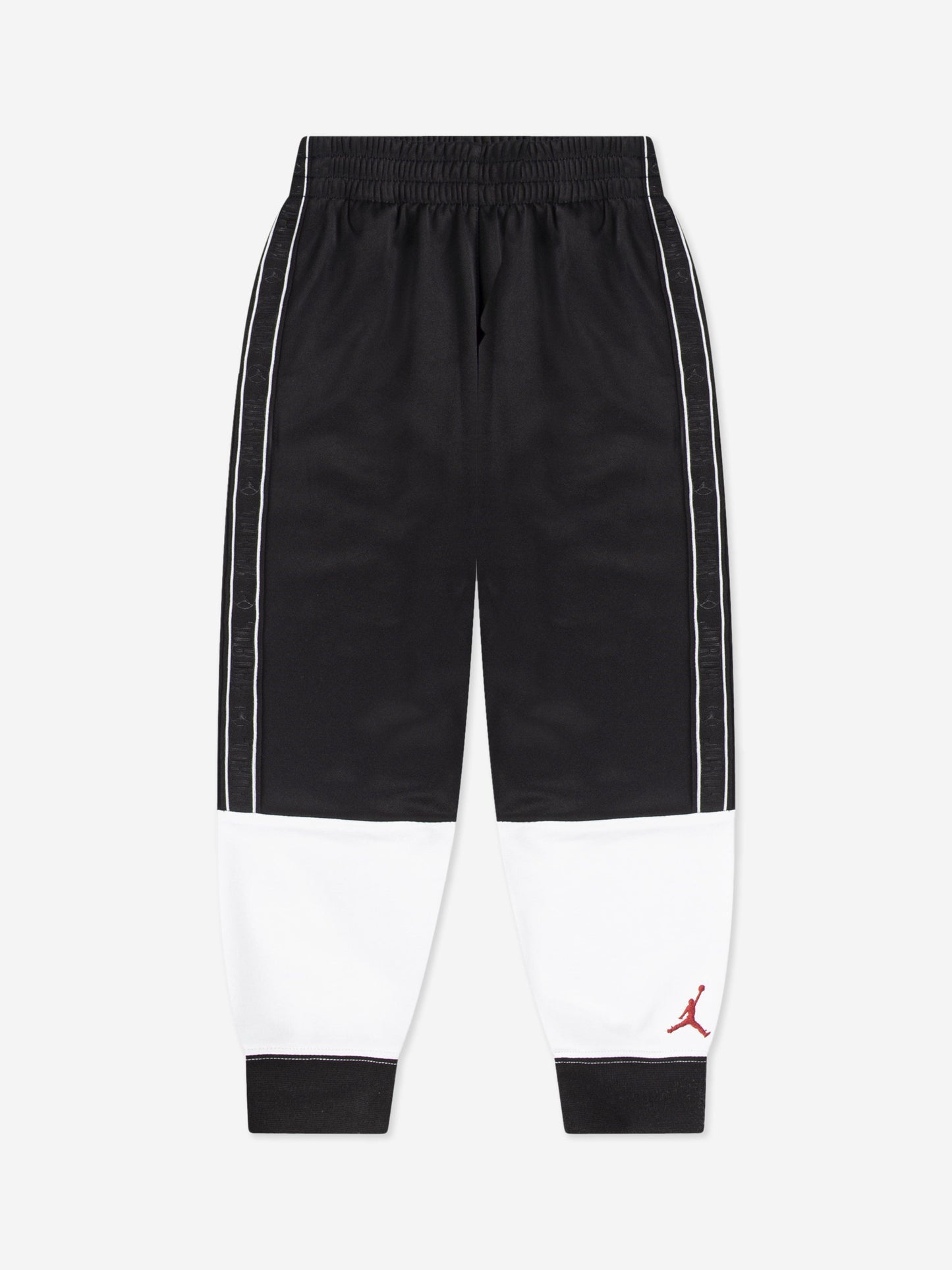 Kids Colourblock Tricot Taping Tracksuit in Black