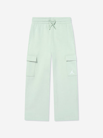 Girls Y2K Cargo Tousers in Green