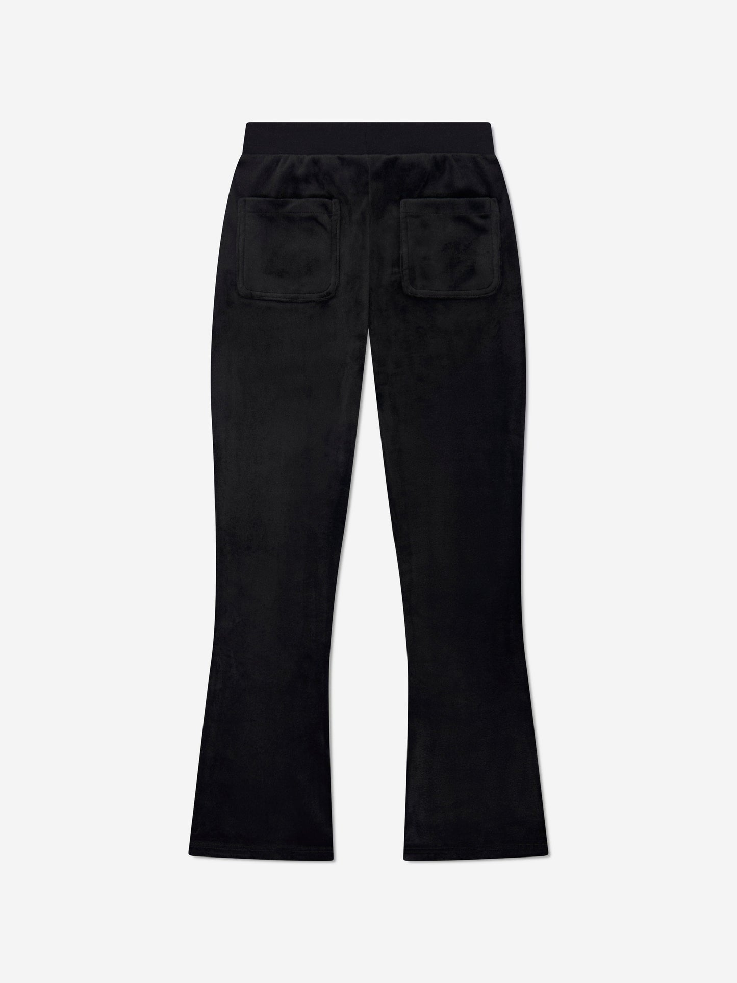 Juicy Couture 女童 Diamante Logo 喇叭裤（黑色）