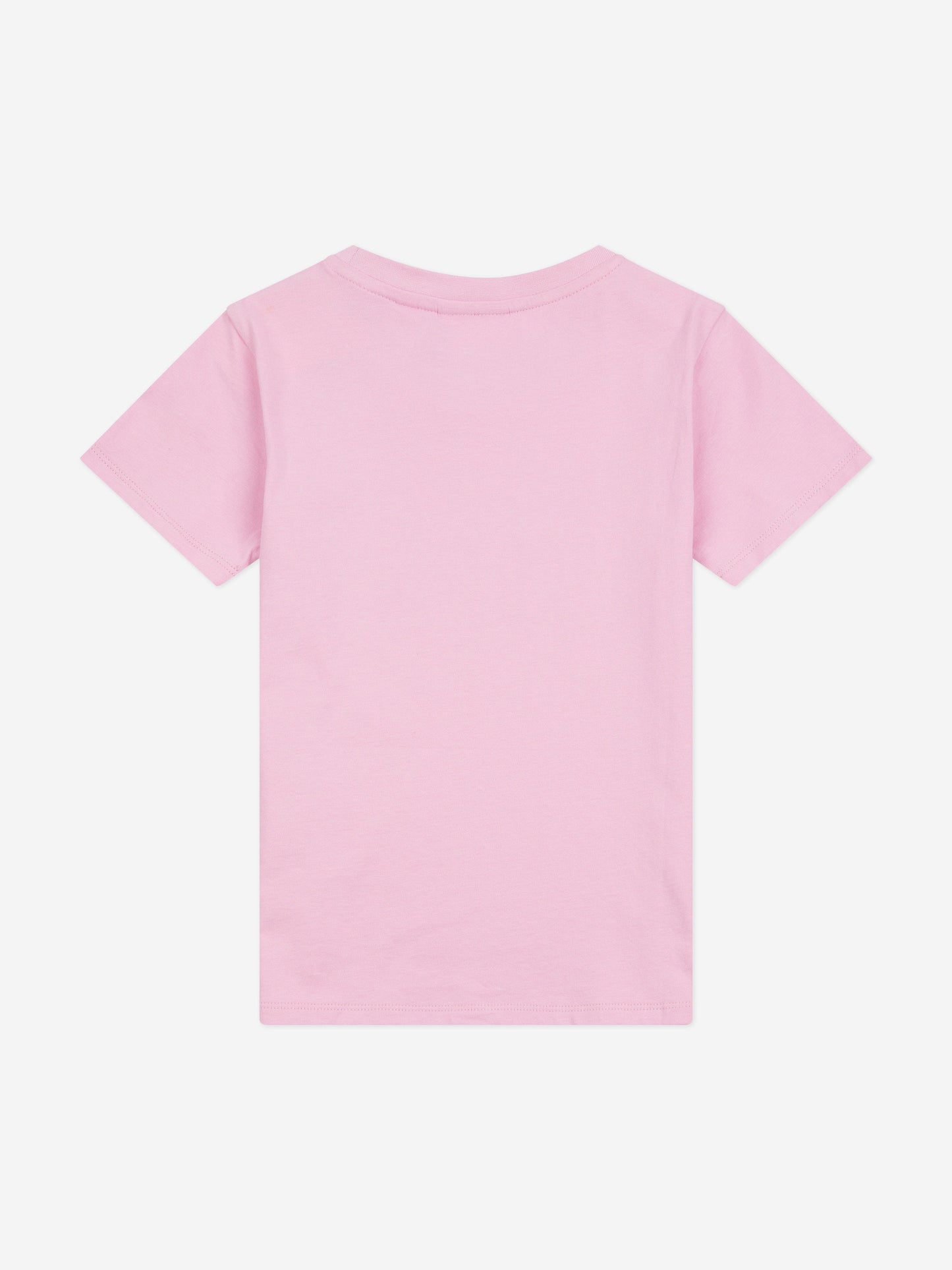 Juicy Couture Girls Diamante Logo Fitted T-Shirt in Pink