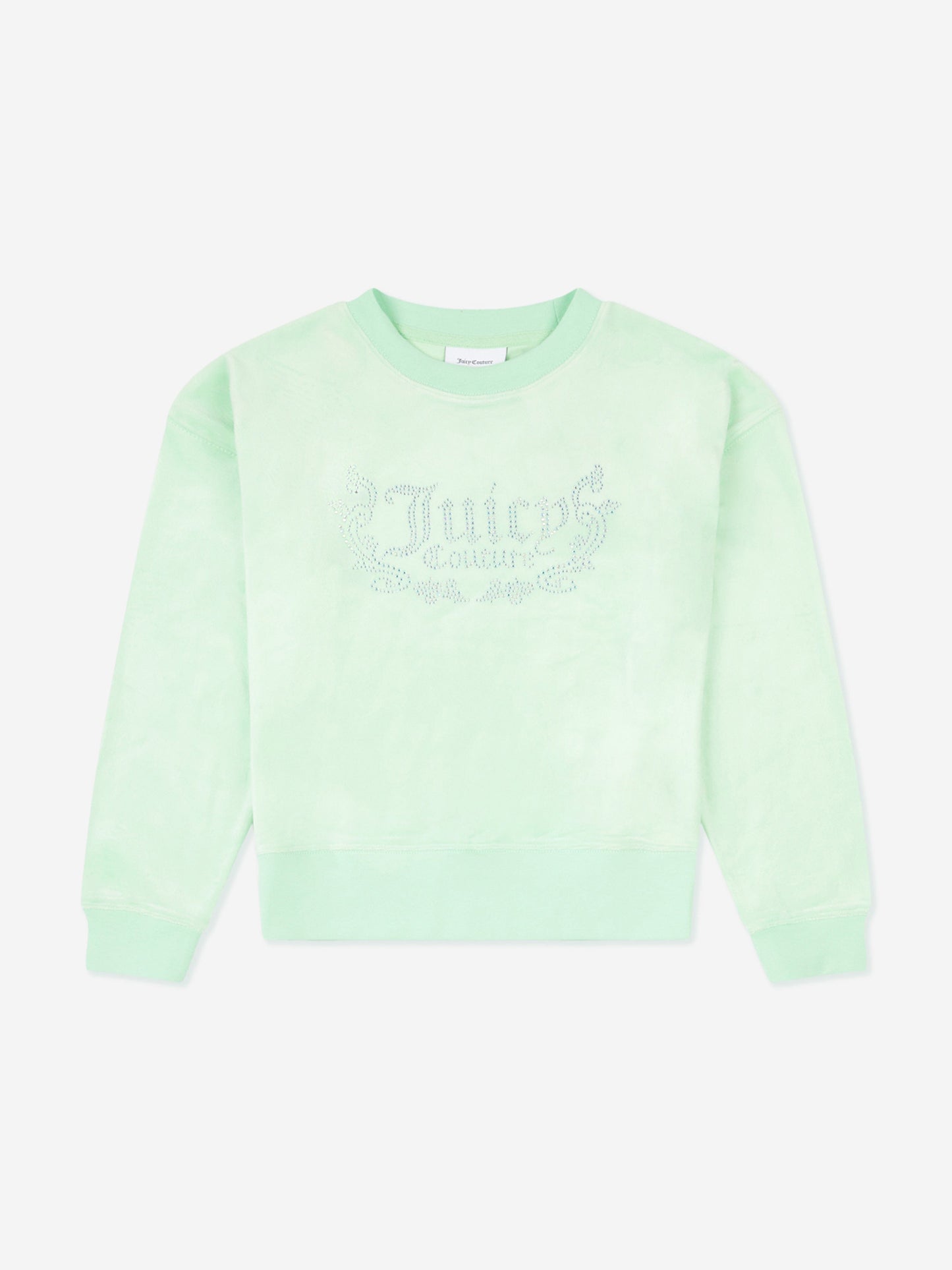 Girls Crew Neck Sweatshirt in Green