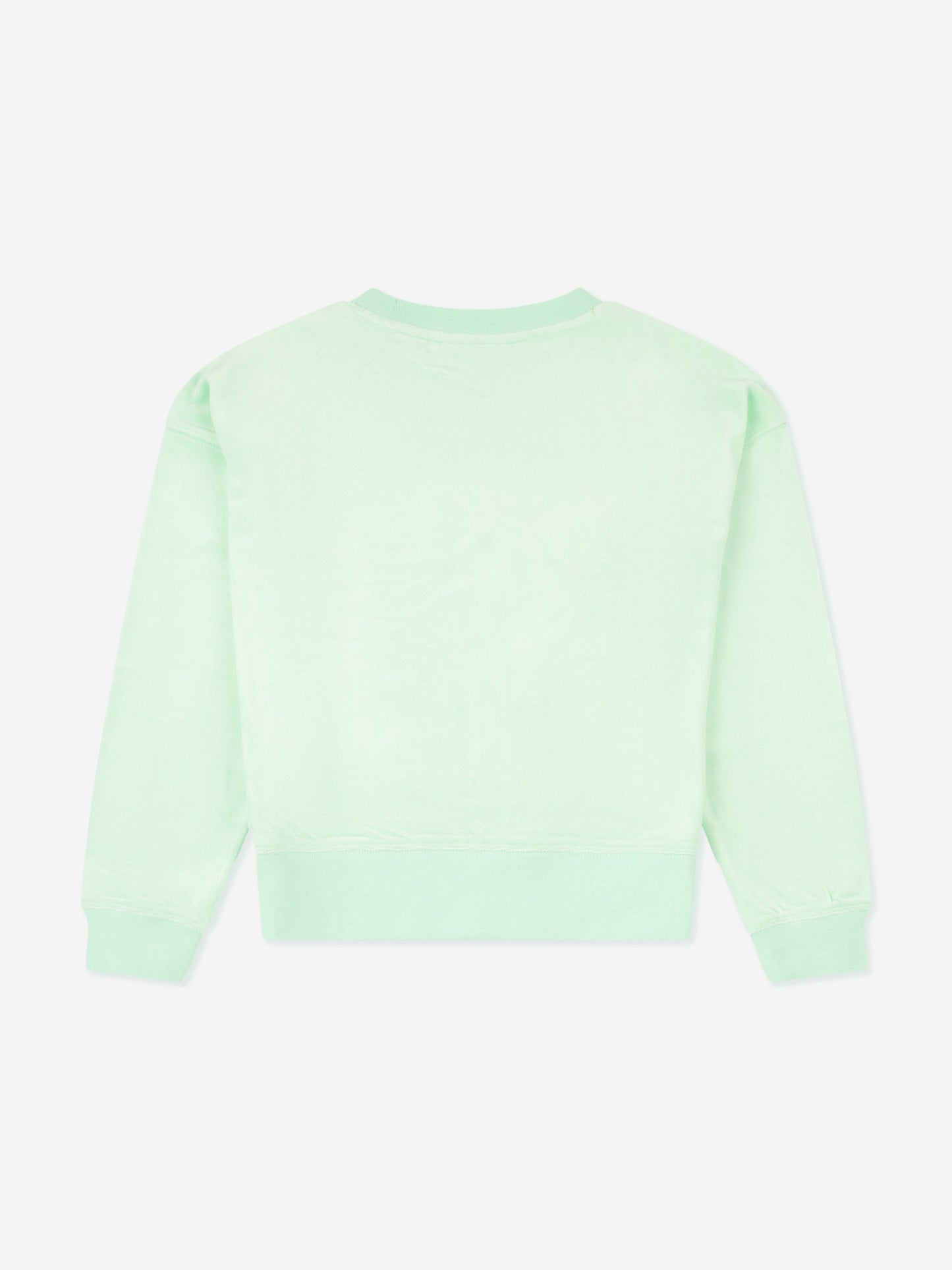Girls Crew Neck Sweatshirt in Green