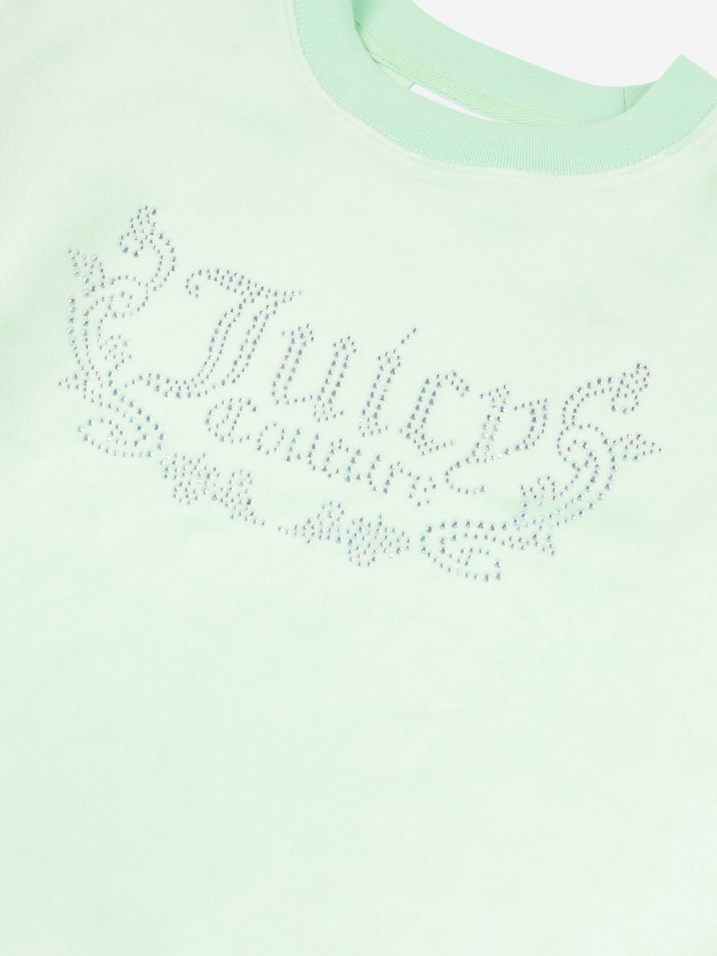 Girls Crew Neck Sweatshirt in Green