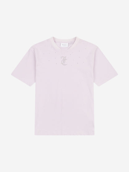 Girls T-Shirt and Velour Cycling Short Set in Black
