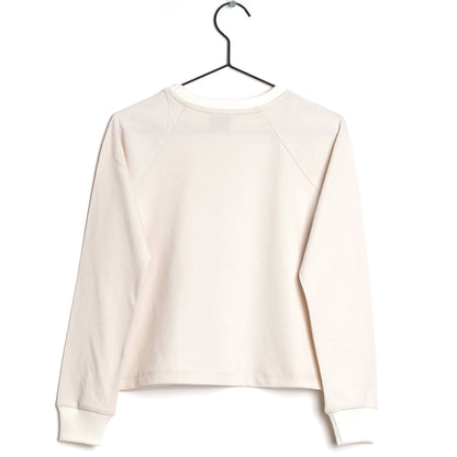 Girls White Cotton T-shirt