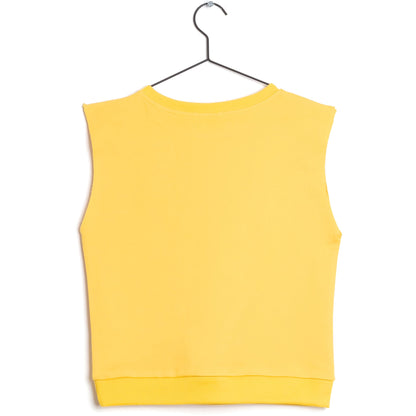 Girls Yellow Cotton Shirt