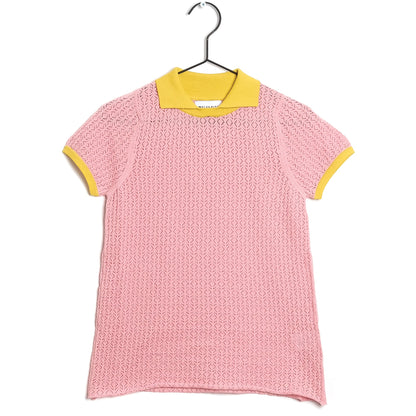 Girls Pale Pink Cotton Jumper