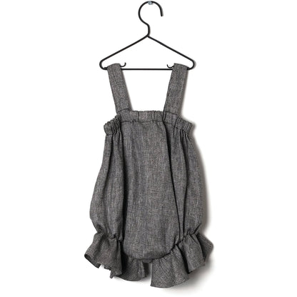 Baby Black Linen Jumpsuit