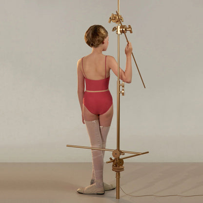 女童粉色"TEARDROP BOW"芭蕾舞连体衣(J251LE06VL/cerise)