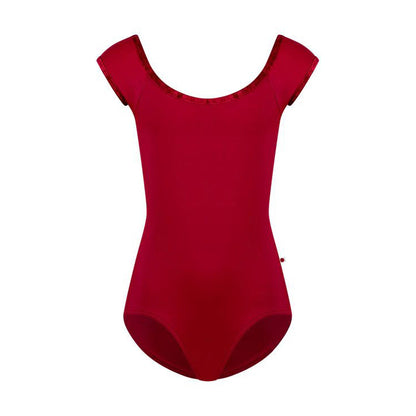 女童红色"Wendy/T-Babylon/T-Babylon/CV-Dark Red"芭蕾舞连体衣