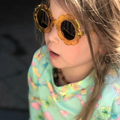 'Pixie'黄色果冻太阳镜