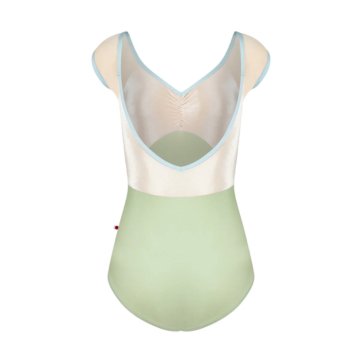 女士绿色"Elli/N-Ginko/V-Buttermilk/N-Mirror"芭蕾舞连体衣