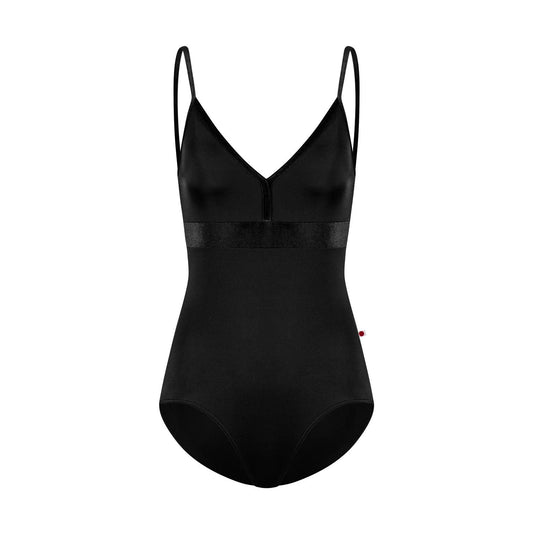 女士黑色"Zoe/T-Black/T-Black/V-Black/V-Black"芭蕾舞连体衣