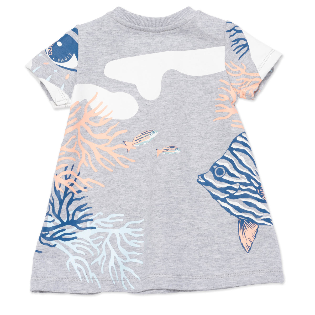 Baby Girls Grey Cotton Dress