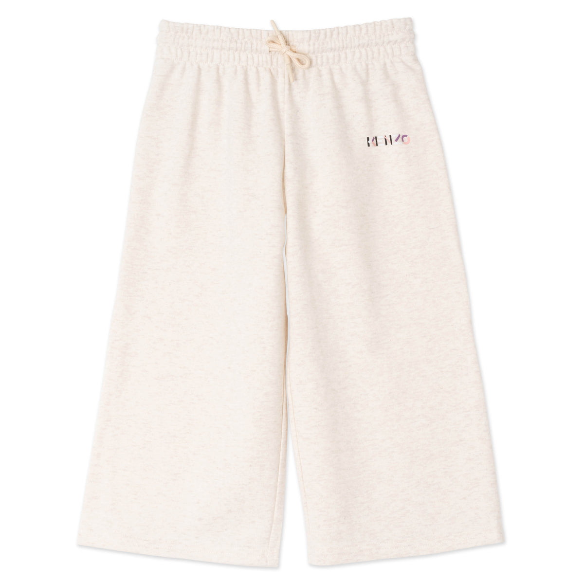 Girls Beige Cotton Trousers