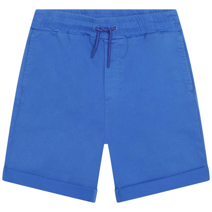 男童蓝色短裤