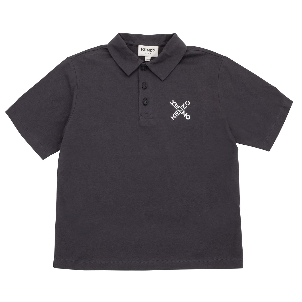 男童深灰色Polo衫