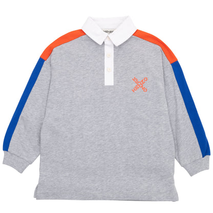 男童灰色Polo衫