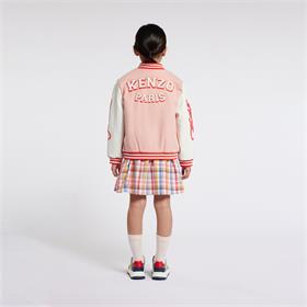 女童粉色夹克