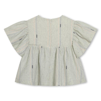 女童米色上衣